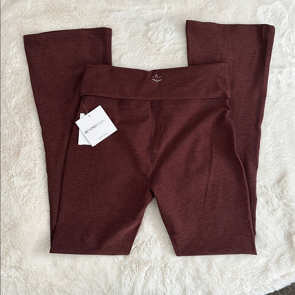 BY Spacedye Foldover Bootcut Pant NWT